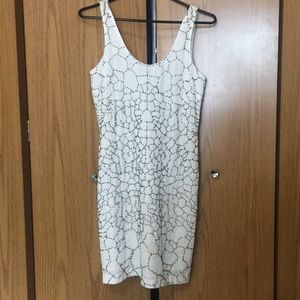 Armani Exchange embroidered dress